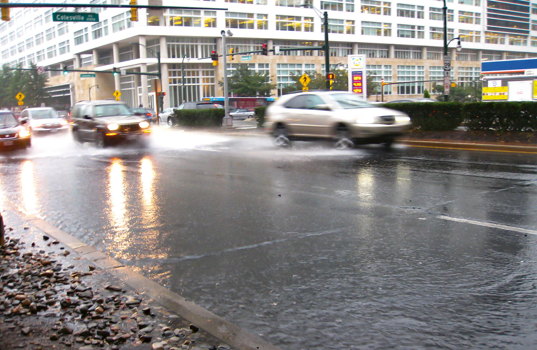 Stormwater at MD intersection